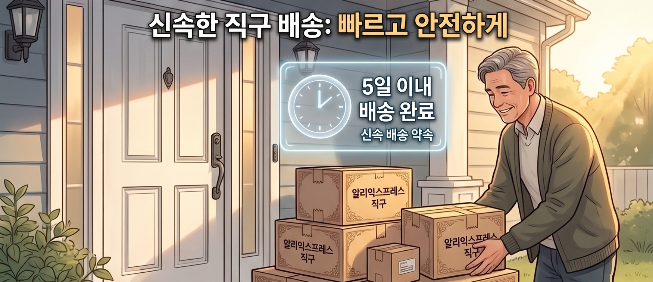 알리익스프레스 꽁돈대첩 5일 빠른 배송 및 안전한 수령 후기