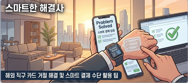해외 직구 카드 거절 해결 및 스마트 결제 수단 활용 팁