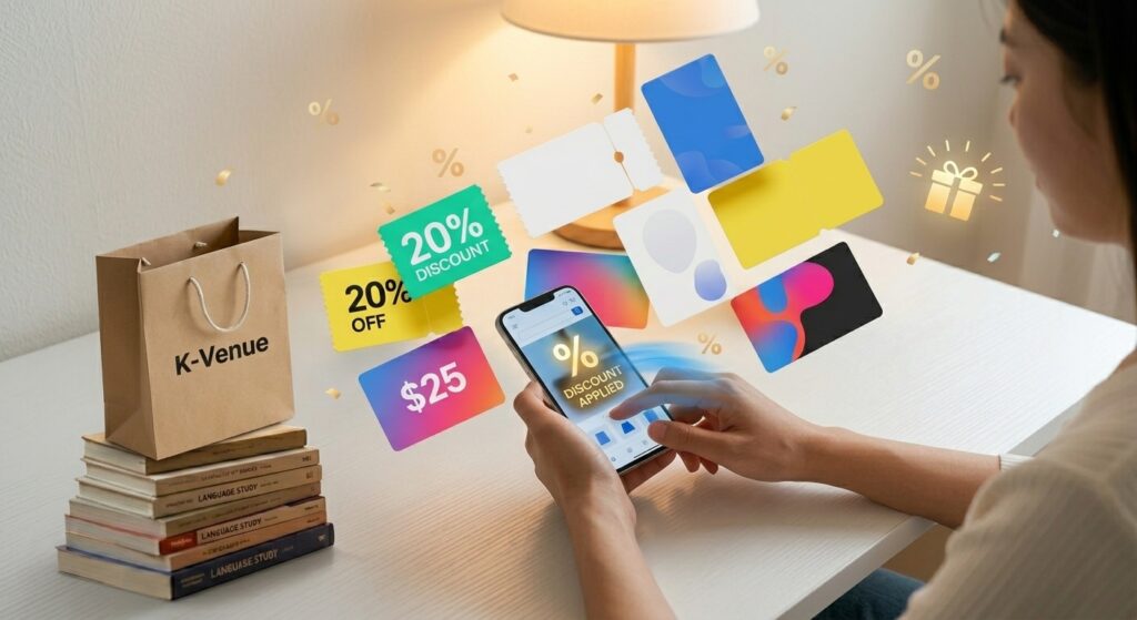 트립닷컴 4월 할인코드 미적용(고민) vs 적용(만족) 비교 화면