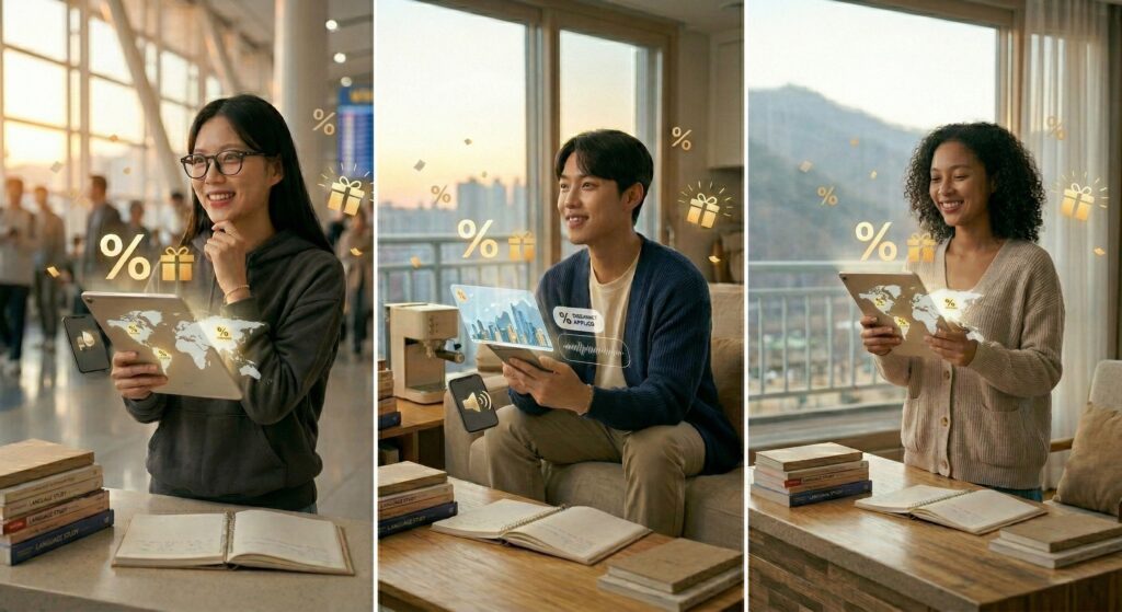 인터파크 투어 4월 할인코드 적용 호텔 예약 화면