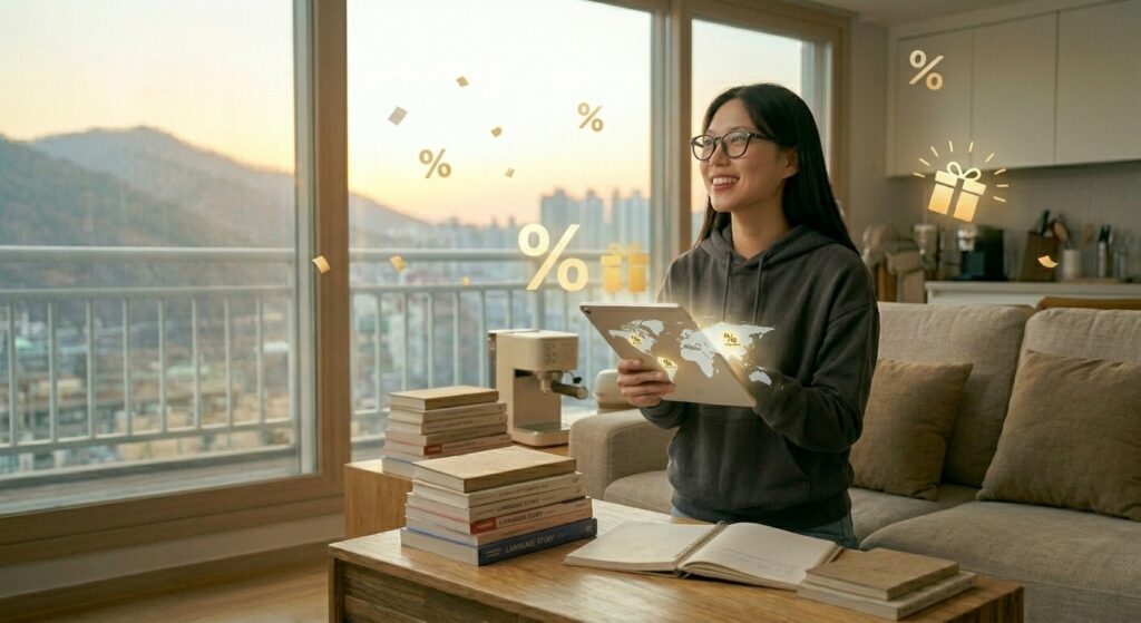 인터파크 투어 4월 할인코드 해외여행 공항 출국 이미지